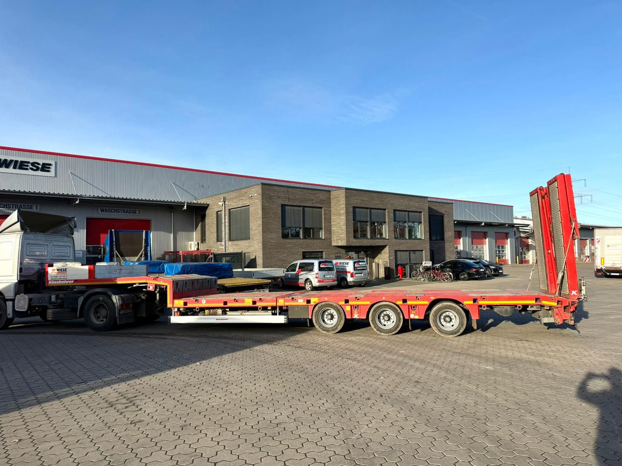 Kässbohrer K.SLA.HS Tieflader teleskopierbar hydr. Hochbett - Низкорамный полуприцеп: фото 5 Kässbohrer K.SLA.HS Tieflader teleskopierbar hydr. Hochbett - Низкорамный полуприцеп: фото 5