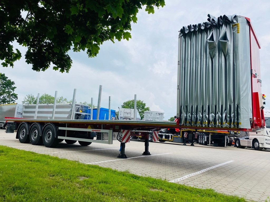 Тентованный полуприцеп Kässbohrer K.SPO Pritsche Plane - Libner Open Box: фото 7