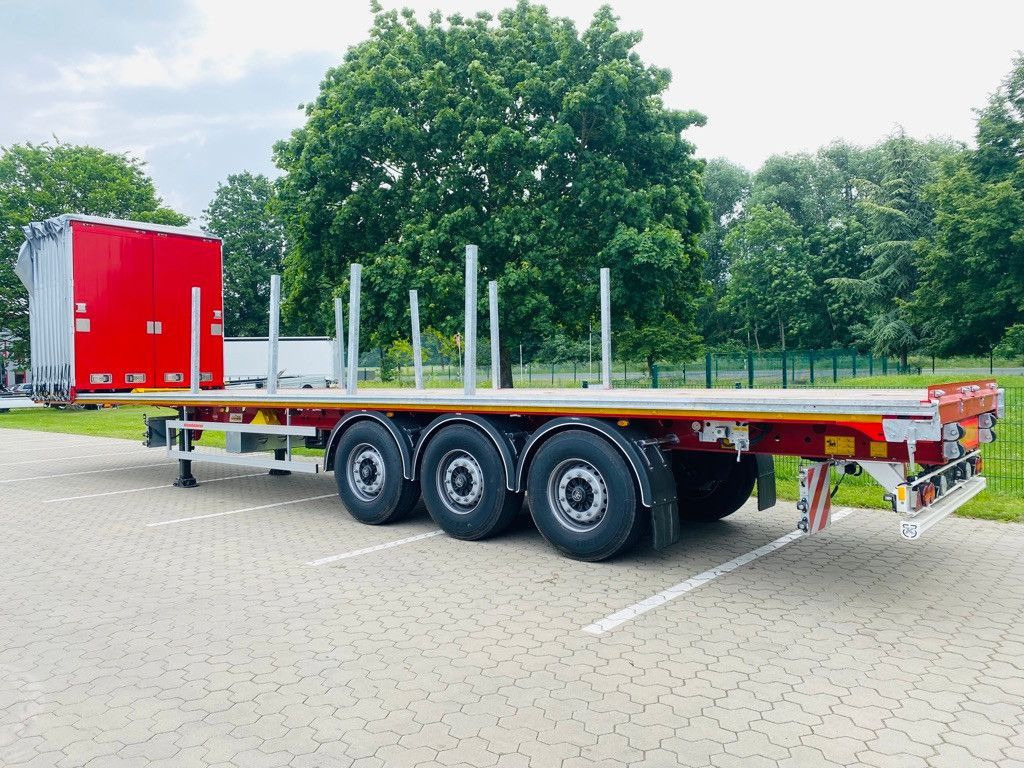 Тентованный полуприцеп Kässbohrer K.SPO Pritsche Plane - Libner Open Box: фото 10