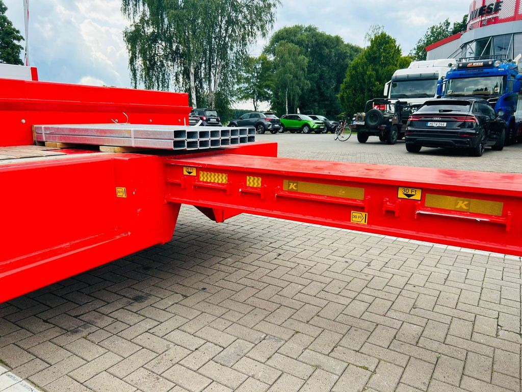 Новый Низкорамный полуприцеп Kässbohrer KSLA RJ Mega Jumbo Tieflader mit Radmulden tele: фото 11