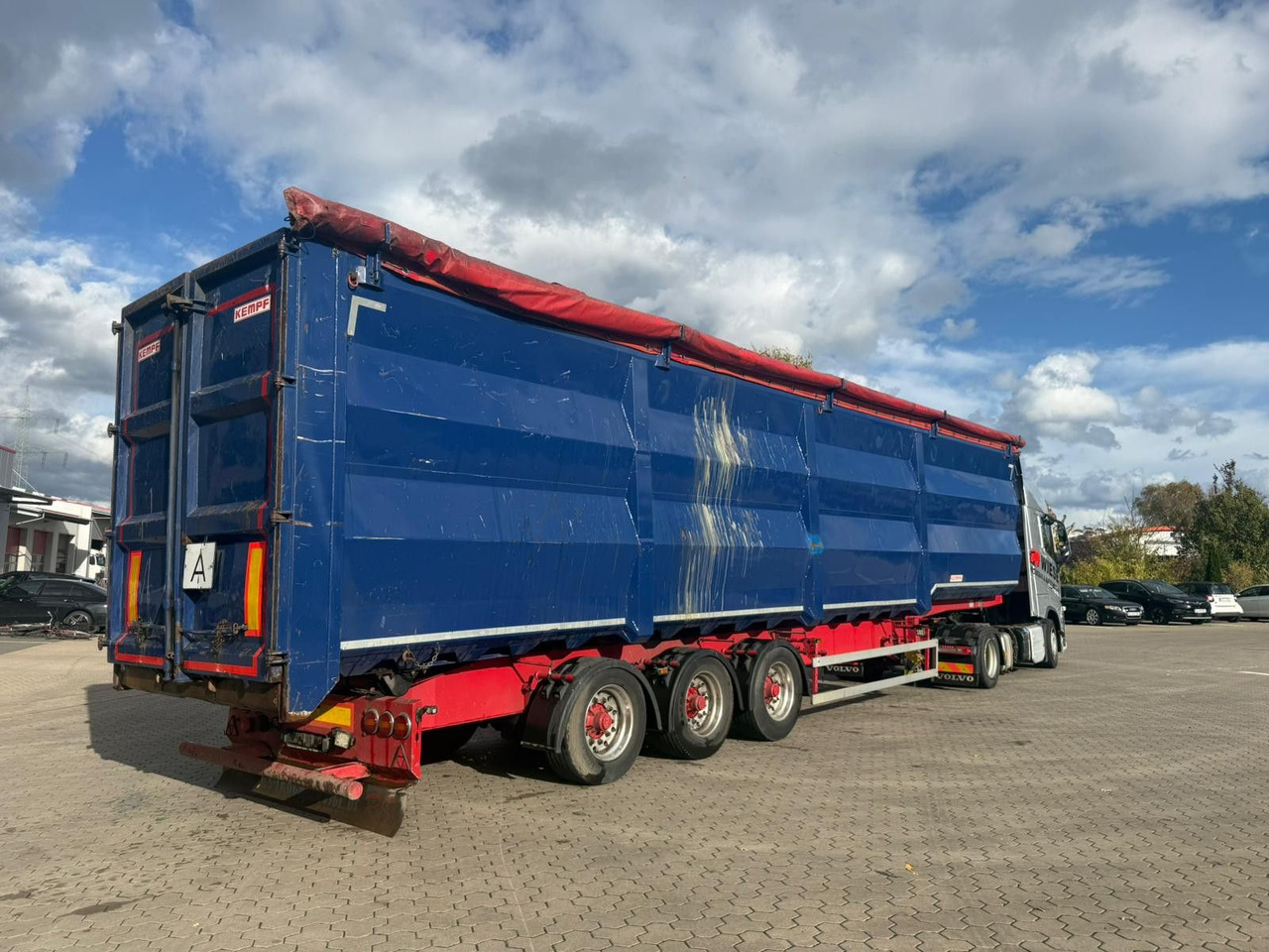 Kempf SKM 35/3 Großraummulde für Schrott 85m³ - Самосвальный полуприцеп: фото 3 Kempf SKM 35/3 Großraummulde für Schrott 85m³ - Самосвальный полуприцеп: фото 3