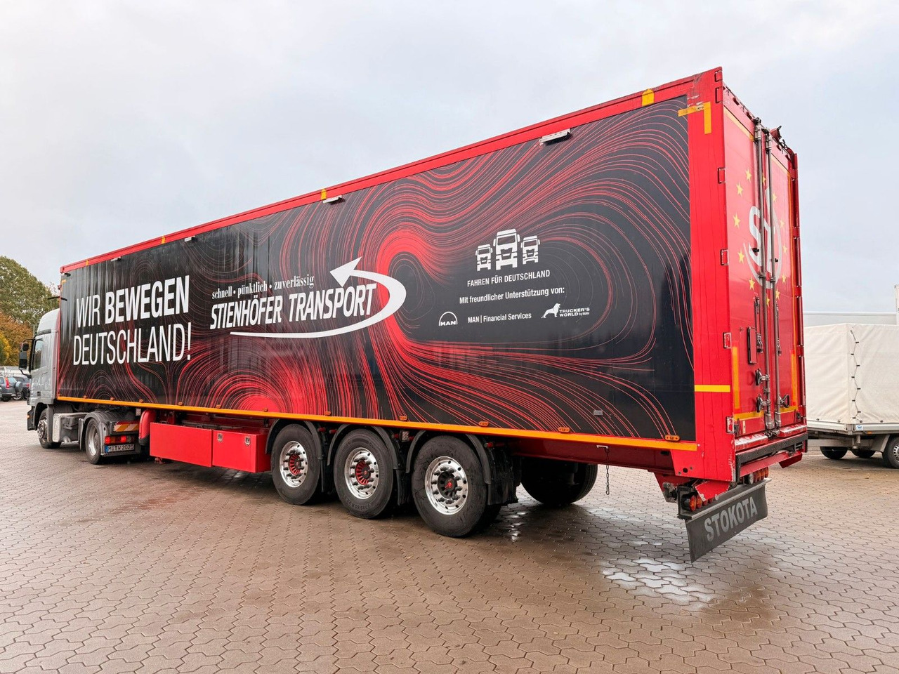 Knapen Stokota Schubboden - Top Zustand/Neuen TÜV - Полуприцеп с подвижным полом: фото 2 Knapen Stokota Schubboden - Top Zustand/Neuen TÜV - Полуприцеп с подвижным полом: фото 2