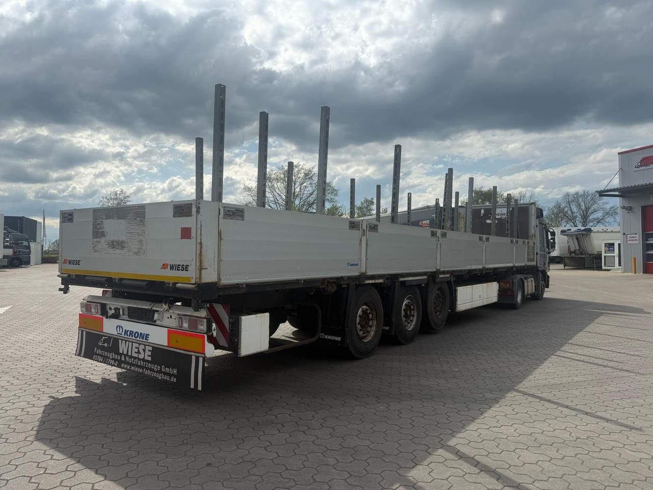Krone Stahlmattenauflieger mit Bordwände - TÜV Neu - Полуприцеп бортовой/ Платформа: фото 5 Krone Stahlmattenauflieger mit Bordwände - TÜV Neu - Полуприцеп бортовой/ Платформа: фото 5