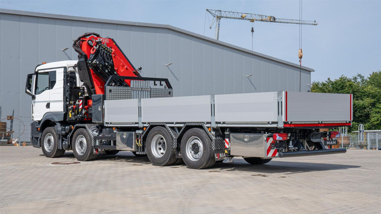 Грузовик бортовой/ Платформа, Автоманипулятор MAN 35.470 8x2 Kran F710 RA2.26: фото 6
