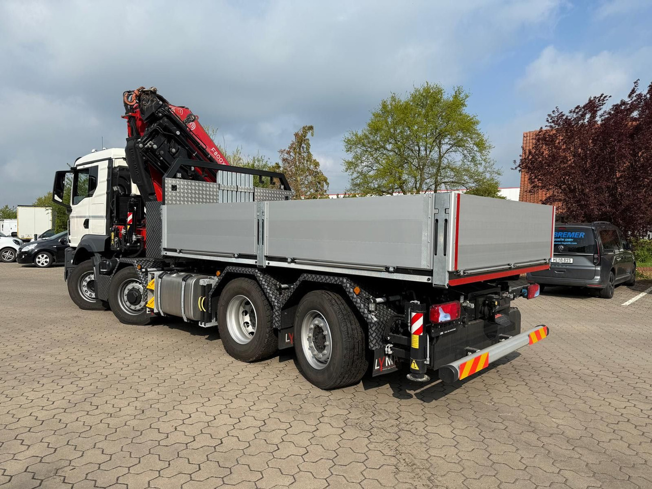 MAN 35.520 8x4 Kran Fassi F800, OHNE ABSTÜTZÜBERWACH в лизинг MAN 35.520 8x4 Kran Fassi F800, OHNE ABSTÜTZÜBERWACH: фото 11