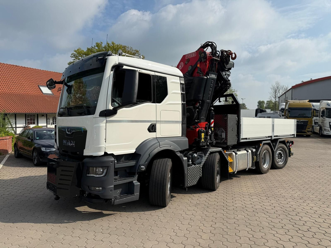 MAN 35.520 8x4 Kran Fassi F800, OHNE ABSTÜTZÜBERWACH в лизинг MAN 35.520 8x4 Kran Fassi F800, OHNE ABSTÜTZÜBERWACH: фото 10