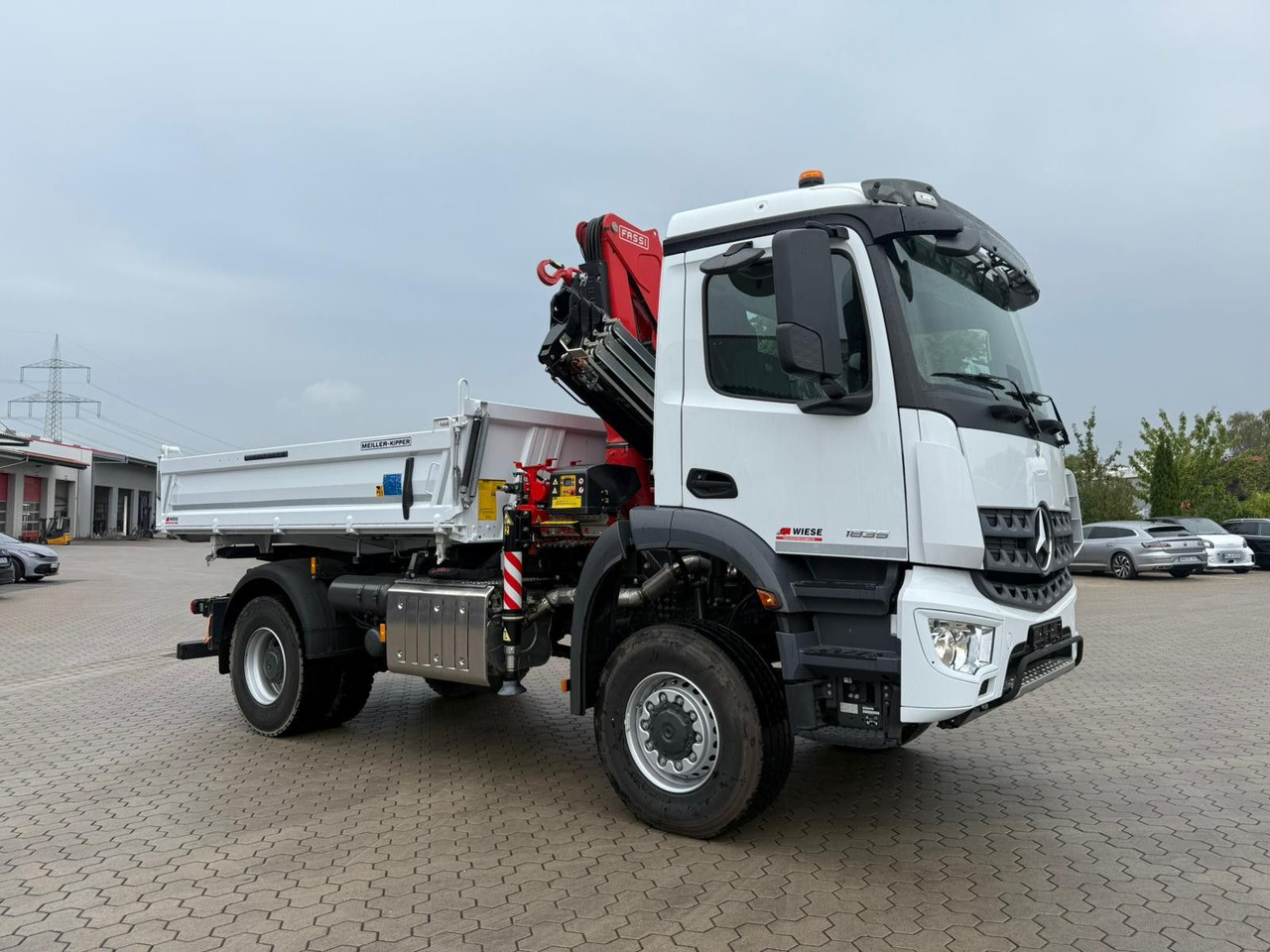 Mercedes-Benz Arocs 1835 4x2 Meiller Fassi F135 Kran Kipper - Самосвал, Автоманипулятор: фото 2 Mercedes-Benz Arocs 1835 4x2 Meiller Fassi F135 Kran Kipper - Самосвал, Автоманипулятор: фото 2