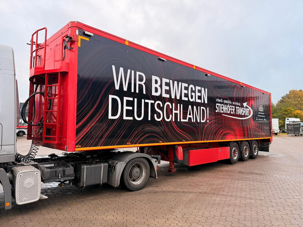 Stokota Schubboden - Top Zustand/Neuen TÜV - Полуприцеп с подвижным полом: фото 1 Stokota Schubboden - Top Zustand/Neuen TÜV - Полуприцеп с подвижным полом: фото 1