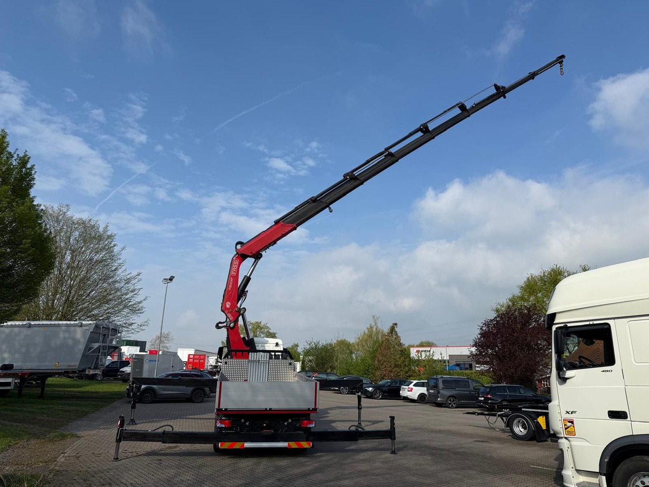 Тягач MAN 35.520 8x4 Fassi F800 RA2.28 OHNE ABSTÜTZÜBERWA.: фото 13