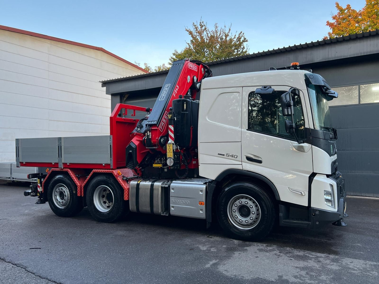 Тягач Volvo FMX 540 6x2 mit Kran Fassi F545.2.28: фото 9