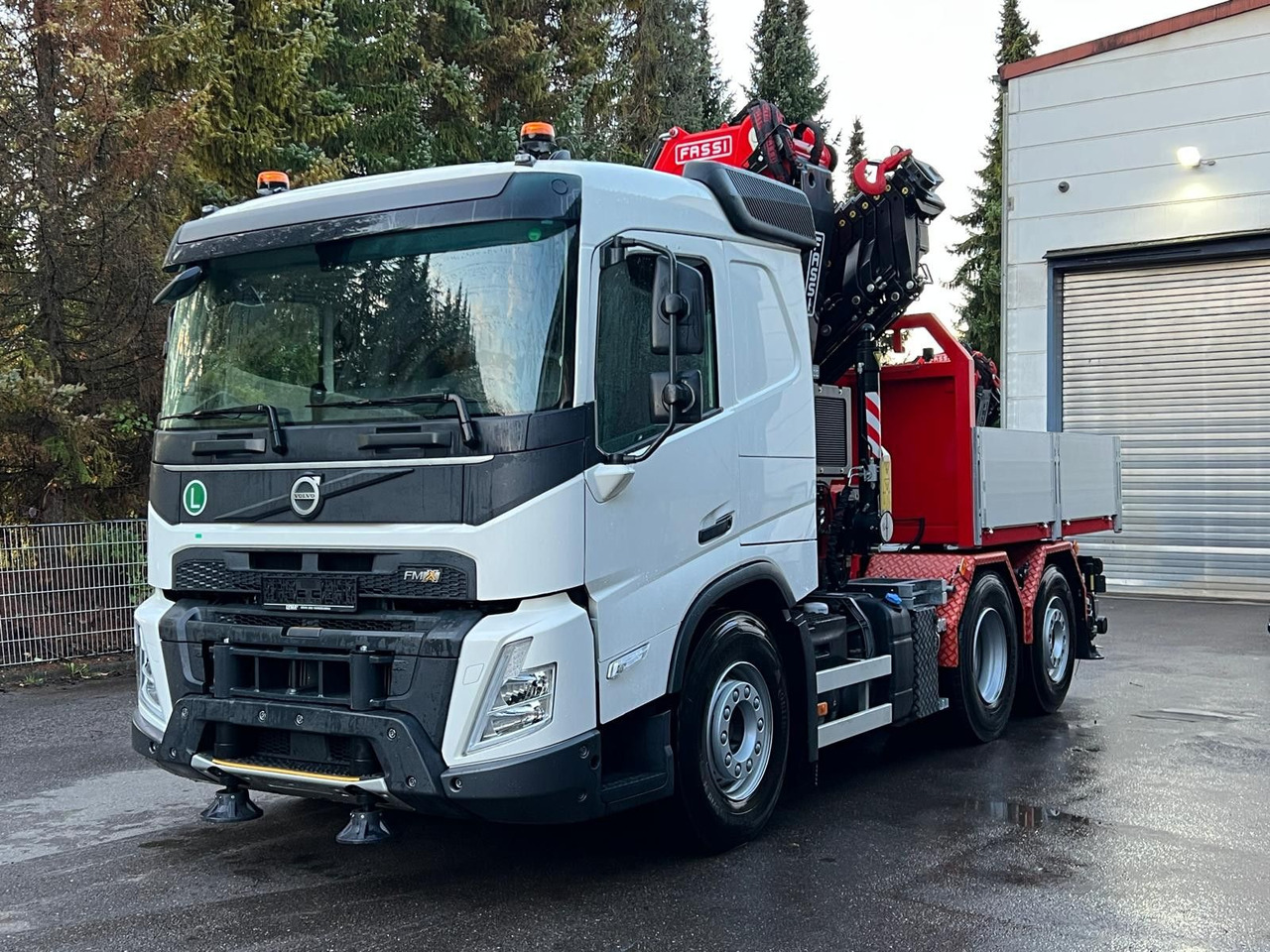 Тягач Volvo FMX 540 6x2 mit Kran Fassi F545.2.28: фото 8