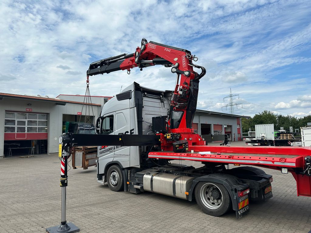 Wiese Stufensattel Tieflader mit Kran Fassi F545 Wiese Stufensattel Tieflader mit Kran Fassi F545 - Полуприцеп бортовой/ Платформа: фото 1 Wiese Stufensattel Tieflader mit Kran Fassi F545 Wiese Stufensattel Tieflader mit Kran Fassi F545 - Полуприцеп бортовой/ Платформа: фото 1