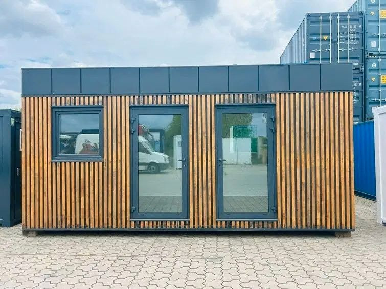 Wiese Wunderschöner Büro/Saunacontainer - Прицеп-контейнеровоз/ Сменный кузов: фото 1 Wiese Wunderschöner Büro/Saunacontainer - Прицеп-контейнеровоз/ Сменный кузов: фото 1