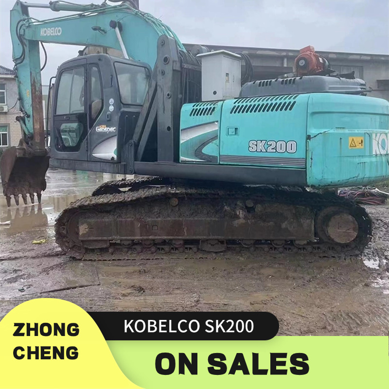 KOBELCO SK200-8 - Гусеничный экскаватор: фото 1 KOBELCO SK200-8 - Гусеничный экскаватор: фото 1