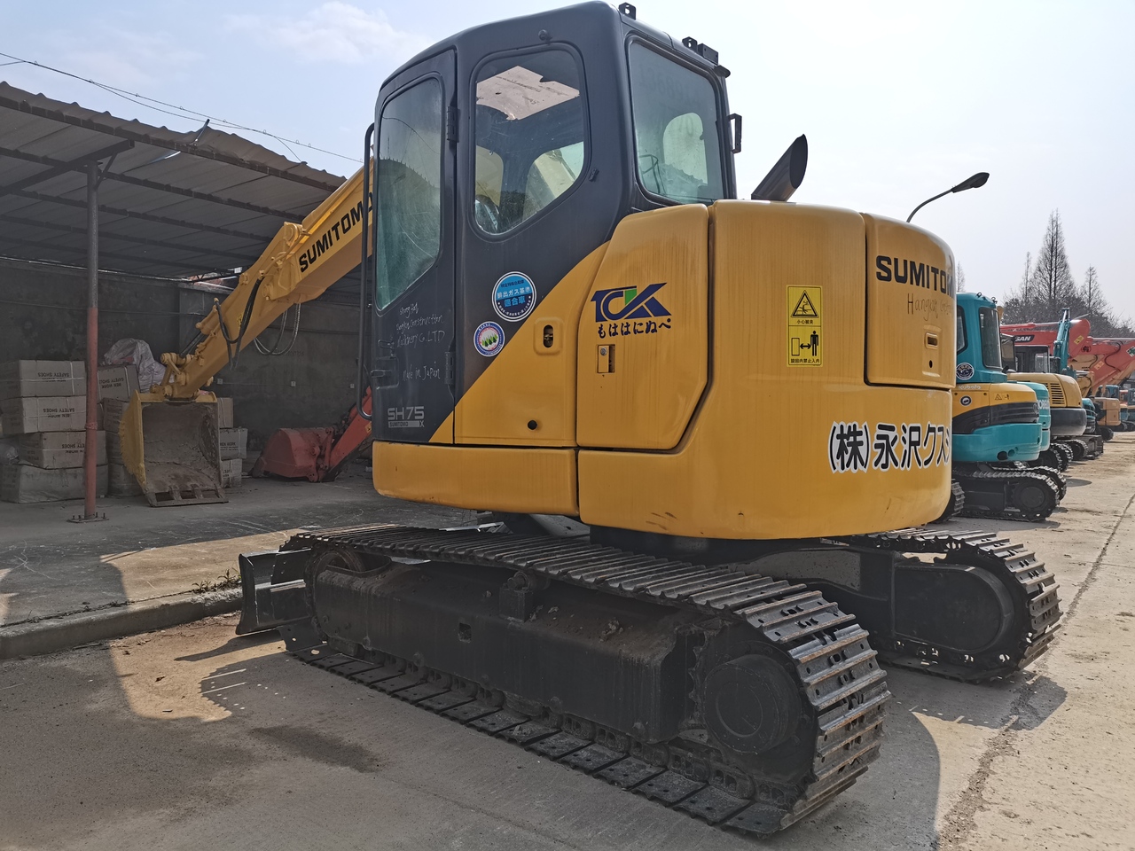 SUMITOMO SH75 - Мини-экскаватор: фото 4 SUMITOMO SH75 - Мини-экскаватор: фото 4
