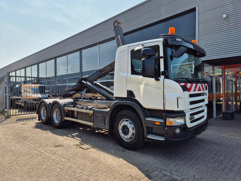 Scania P360 6X4 Containersysteem/ 21T Multilift/ Adjustable Hook - Крюковой мультилифт: фото 1 Scania P360 6X4 Containersysteem/ 21T Multilift/ Adjustable Hook - Крюковой мультилифт: фото 1
