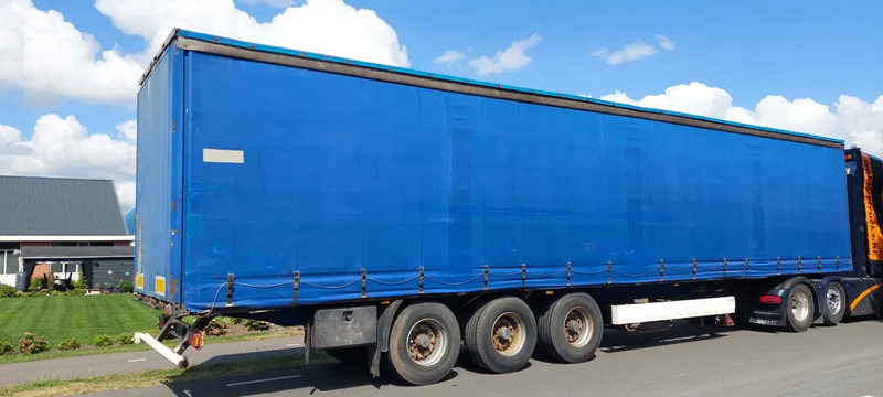 Krone 3 AXLE DRUM BRAKE CURTAIN TRAILER SDP 27 - Тентованный полуприцеп: фото 4 Krone 3 AXLE DRUM BRAKE CURTAIN TRAILER SDP 27 - Тентованный полуприцеп: фото 4
