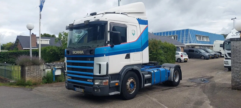 Scania R124-400 4x2 TRUCKHEAD + KIPPER HYDRAULIC + AIRO + RETARDER - Тягач: фото 1 Scania R124-400 4x2 TRUCKHEAD + KIPPER HYDRAULIC + AIRO + RETARDER - Тягач: фото 1