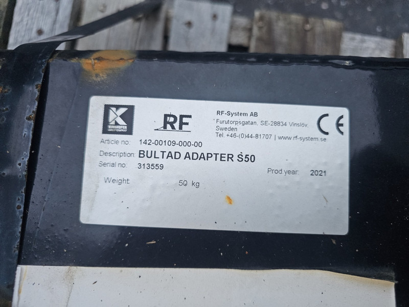 Adaptor plate s50 engcon s50 volvo s50 anbauplatte - Сцепное устройство для Строительной техники: фото 2 Adaptor plate s50 engcon s50 volvo s50 anbauplatte - Сцепное устройство для Строительной техники: фото 2