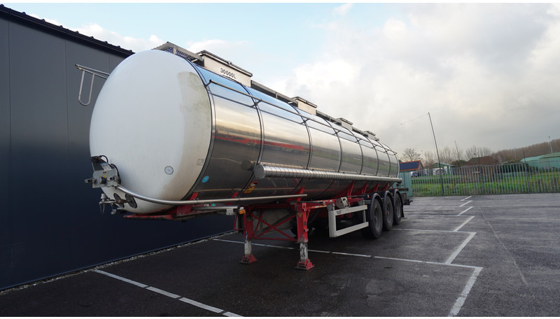 Burg 3 AXLE TANK CHEMIE TRAILER 30.000LTR - Полуприцеп-цистерна: фото 2 Burg 3 AXLE TANK CHEMIE TRAILER 30.000LTR - Полуприцеп-цистерна: фото 2