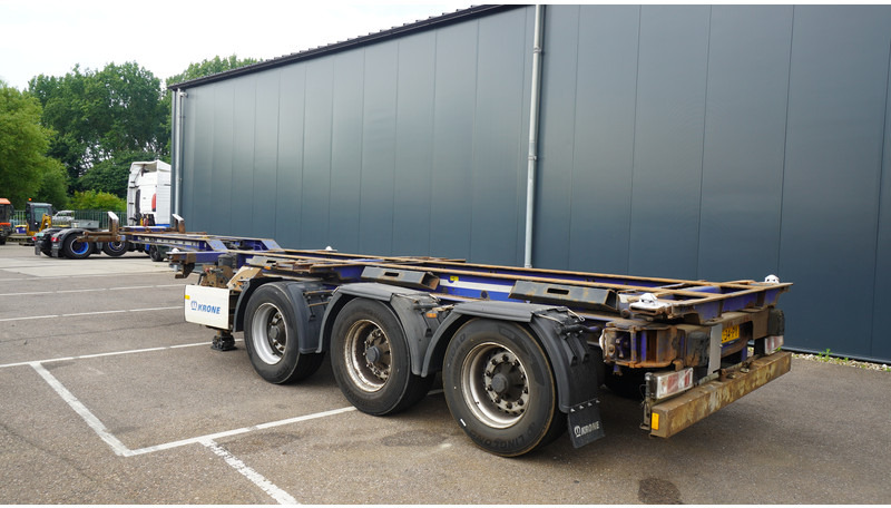 Krone 3 AXLE CONTAINER TRANSPORT TRAILER EXTENDABLE 45 FT - Полуприцеп-контейнеровоз/ Сменный кузов: фото 4 Krone 3 AXLE CONTAINER TRANSPORT TRAILER EXTENDABLE 45 FT - Полуприцеп-контейнеровоз/ Сменный кузов: фото 4