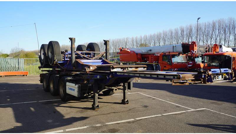 Krone 3 AXLE CONTAINER TRANSPORT TRAILER - Полуприцеп-контейнеровоз/ Сменный кузов: фото 3 Krone 3 AXLE CONTAINER TRANSPORT TRAILER - Полуприцеп-контейнеровоз/ Сменный кузов: фото 3