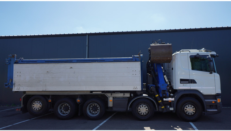 Scania G 490 10X4 CABLE SYSTEM TRUCK WITH PALFINGER Q180Z95TR CRANE - Автоманипулятор: фото 4 Scania G 490 10X4 CABLE SYSTEM TRUCK WITH PALFINGER Q180Z95TR CRANE - Автоманипулятор: фото 4