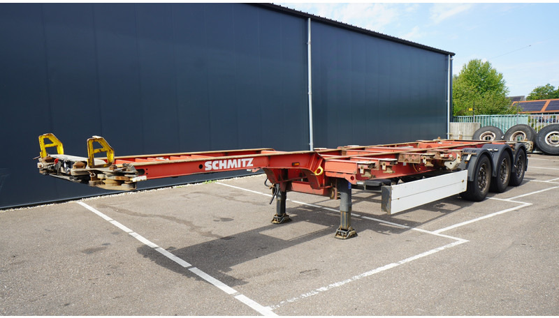 Schmitz Cargobull 3 AXLE CONTAINER TRANSPORT TRAILER EXTENDABLE 45 FT - Полуприцеп-контейнеровоз/ Сменный кузов: фото 2 Schmitz Cargobull 3 AXLE CONTAINER TRANSPORT TRAILER EXTENDABLE 45 FT - Полуприцеп-контейнеровоз/ Сменный кузов: фото 2