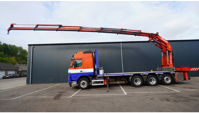 Volvo FM 450 8X4 FLATBED WITH GORMACH 3400E6 CRANE - Автоманипулятор: фото 1 Volvo FM 450 8X4 FLATBED WITH GORMACH 3400E6 CRANE - Автоманипулятор: фото 1