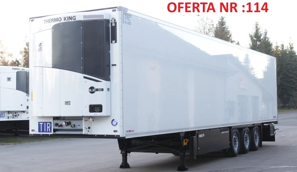 Schmitz Cargobull FP 60 V7 Thermo King SLXi 300 / JAK NOWA / ŚCIANA 7 CM / - Полуприцеп-рефрижератор: фото 1 Schmitz Cargobull FP 60 V7 Thermo King SLXi 300 / JAK NOWA / ŚCIANA 7 CM / - Полуприцеп-рефрижератор: фото 1