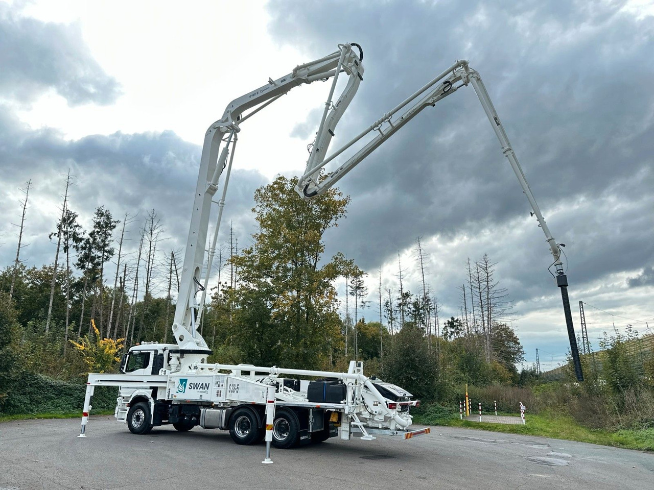 MAN TGS 26.510 6x4 SWAN TSP 38-5 160RZ ( 38m ) - Автобетононасос: фото 5 MAN TGS 26.510 6x4 SWAN TSP 38-5 160RZ ( 38m ) - Автобетононасос: фото 5