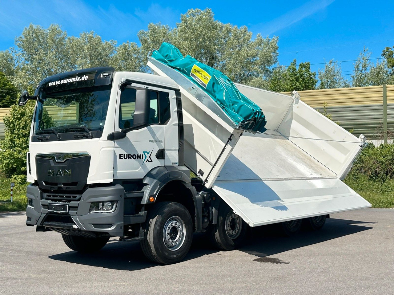 Самосвал MAN TGS 35.520 8x4 EuromixMTP 3-Seiten-Kipper: фото 14
