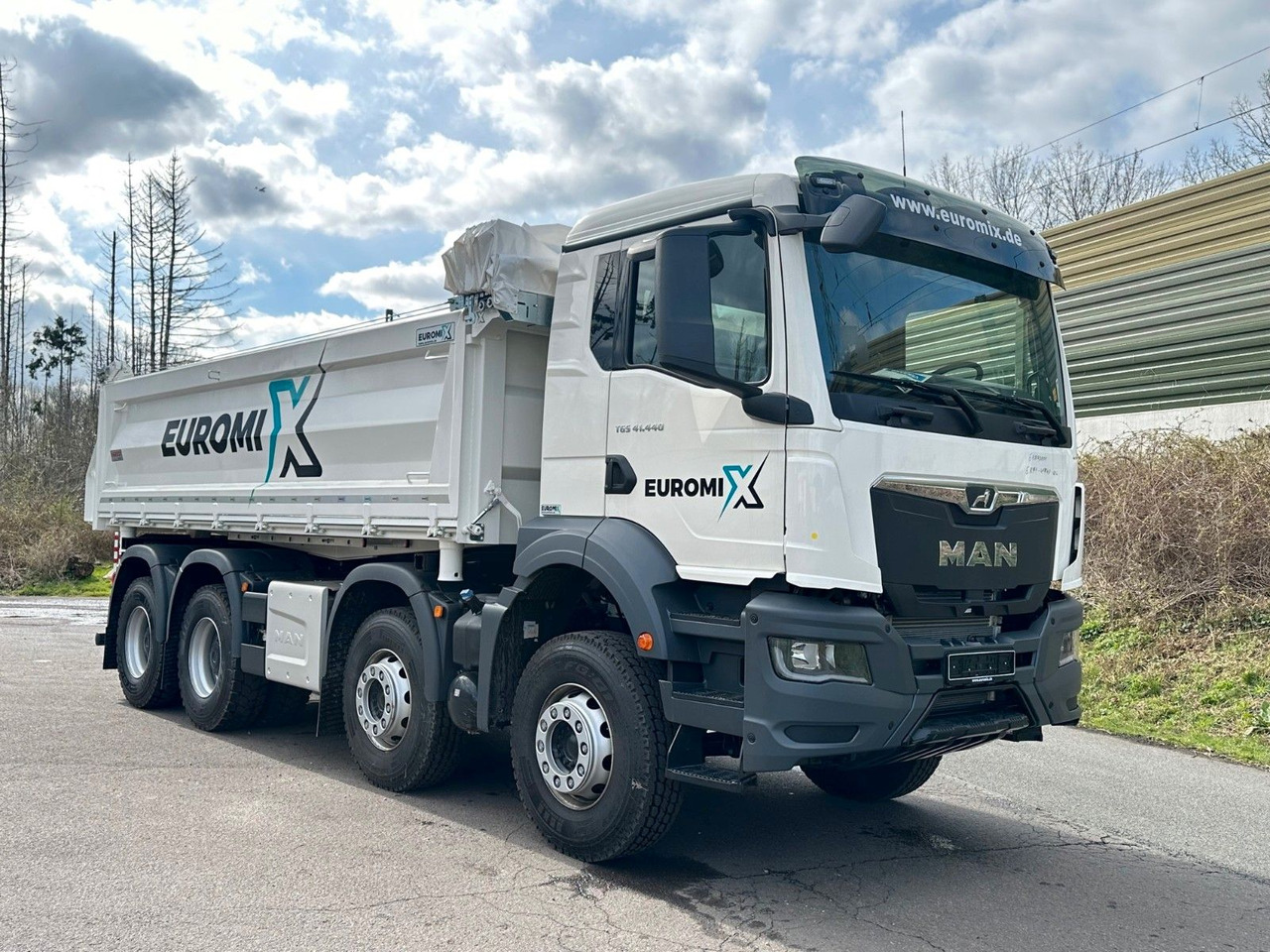 Автобетоносмеситель MAN TGS 41.440 8x4 WECHSELSYSTEM KIPPER+MISCHER: фото 14