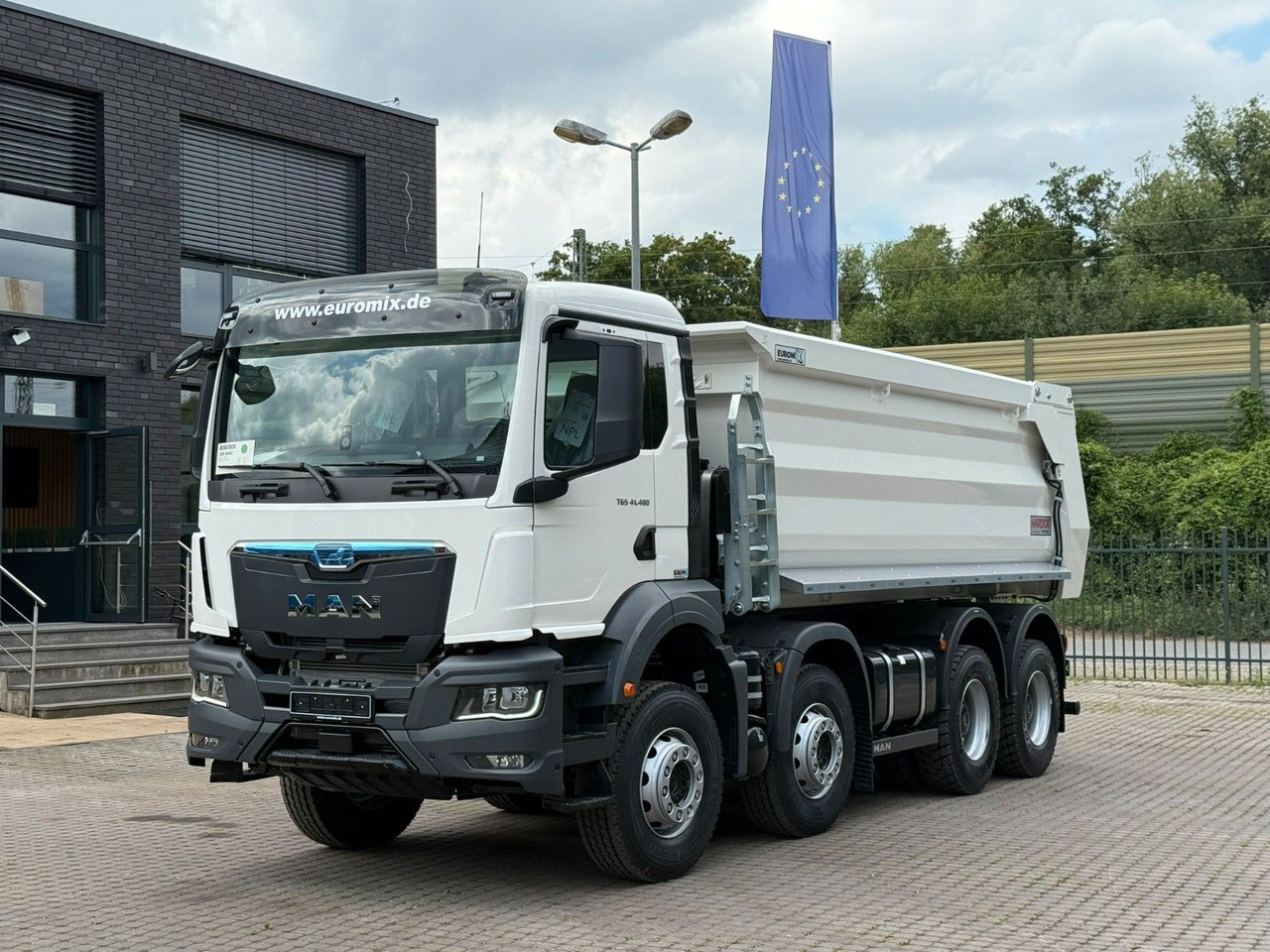 MAN TGS 41.480 BB 8X4 Euromix Mulden Kipper HARDOX - Самосвал: фото 4 MAN TGS 41.480 BB 8X4 Euromix Mulden Kipper HARDOX - Самосвал: фото 4