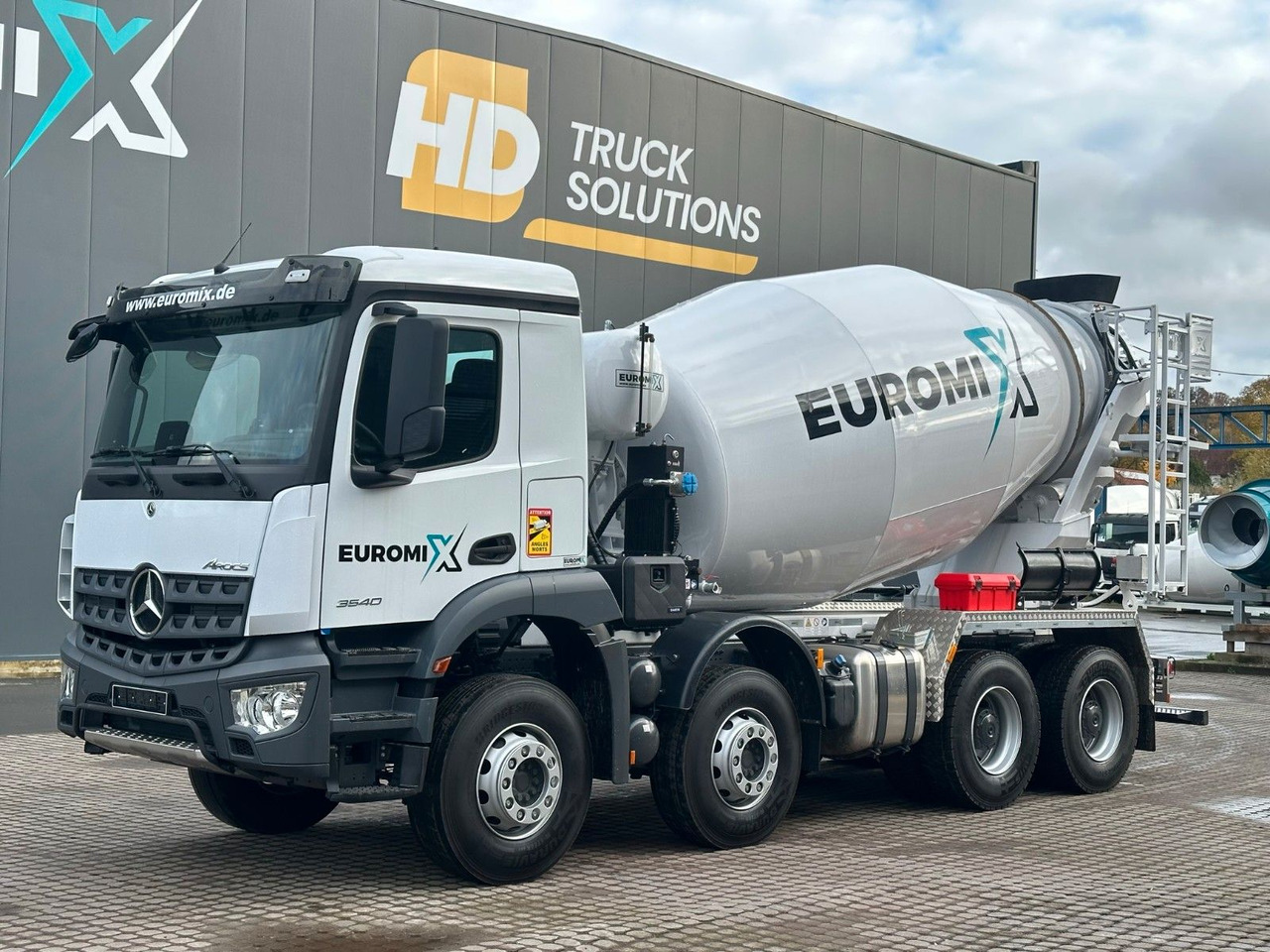 Mercedes-Benz Arocs 5 3540 8x4 EURO 6e EuromixMTP EM 9 L - Автобетоносмеситель: фото 1 Mercedes-Benz Arocs 5 3540 8x4 EURO 6e EuromixMTP EM 9 L - Автобетоносмеситель: фото 1
