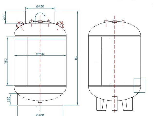De Visser Propaan/Butaan verticaal LPG tank 500 L (0,25 tons) vertical Propaan/Butaan LPG tank 500 L (0,25 tons) Gastank Ø 800 including tank fittings hoogte 1500 mm - Топливный бак: фото 5 De Visser Propaan/Butaan verticaal LPG tank 500 L (0,25 tons) vertical Propaan/Butaan LPG tank 500 L (0,25 tons) Gastank Ø 800 including tank fittings hoogte 1500 mm - Топливный бак: фото 5