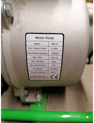 Greengear WaterPump-4, 6.0kw 75m3/h +gas hose+ regulator - Насос для воды: фото 2 Greengear WaterPump-4, 6.0kw 75m3/h +gas hose+ regulator - Насос для воды: фото 2