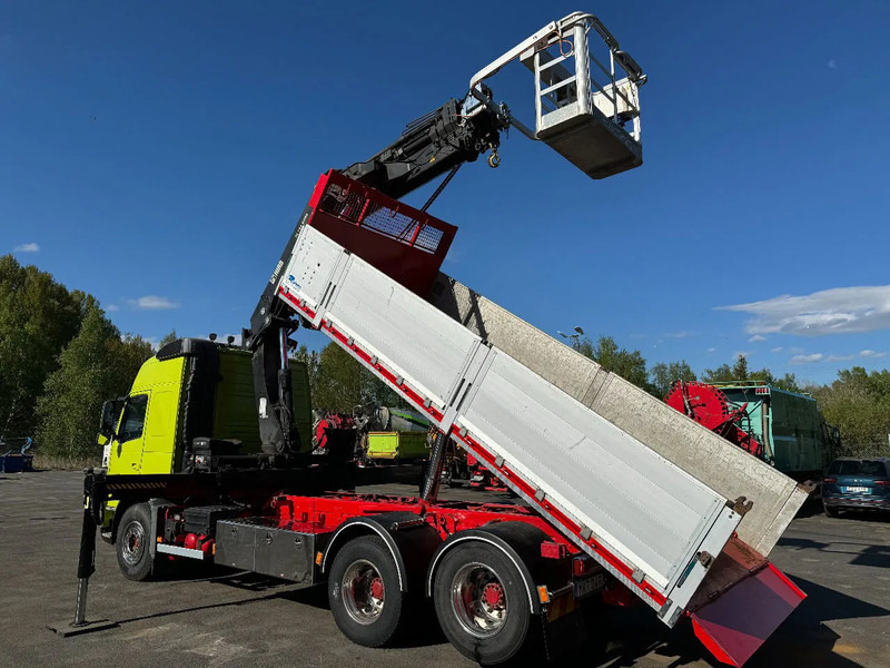 Автоманипулятор Volvo FM 340 6x2, Tipper + Crane + Skylift, 2009: фото 10
