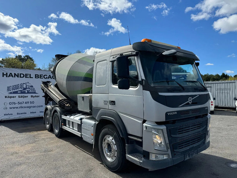 Volvo FM 370 6x2*4, 8m3 Mixer with Hyrdaul.-slide, 2016 - Автобетоносмеситель: фото 1 Volvo FM 370 6x2*4, 8m3 Mixer with Hyrdaul.-slide, 2016 - Автобетоносмеситель: фото 1