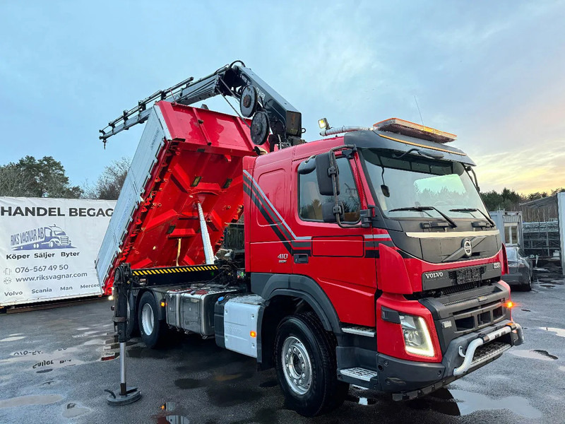 Volvo FMX 410 6x2*4, Tipper & Crane, 2015 - Самосвал, Автоманипулятор: фото 1 Volvo FMX 410 6x2*4, Tipper & Crane, 2015 - Самосвал, Автоманипулятор: фото 1
