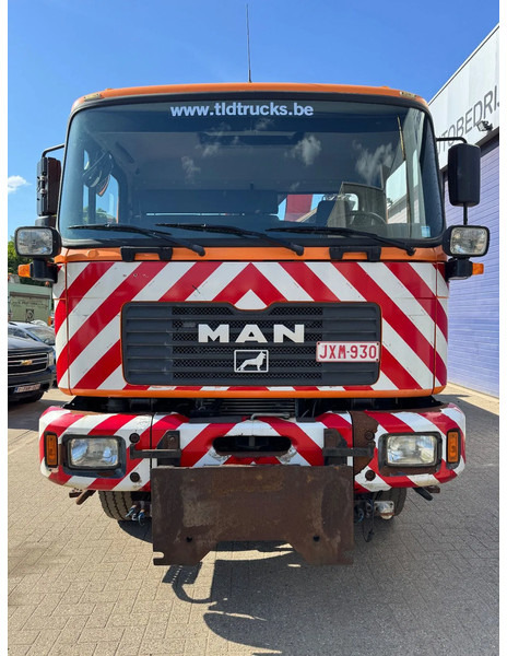 MAN ME18.250 **4x4-TIPPER+PALFINGER PK8500-BELGIAN TRUCK** - Самосвал, Автоманипулятор: фото 2 MAN ME18.250 **4x4-TIPPER+PALFINGER PK8500-BELGIAN TRUCK** - Самосвал, Автоманипулятор: фото 2