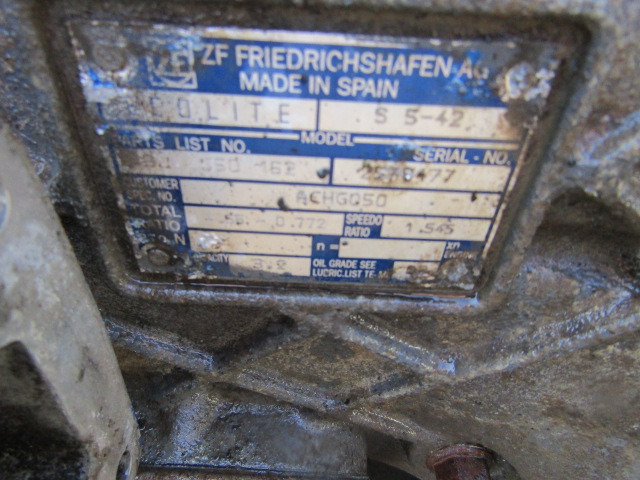 DAF FA 45 ZF ECOLITE 5 SPEED S5-42 GEARBOX - Коробка передач для Грузовиков: фото 3 DAF FA 45 ZF ECOLITE 5 SPEED S5-42 GEARBOX - Коробка передач для Грузовиков: фото 3