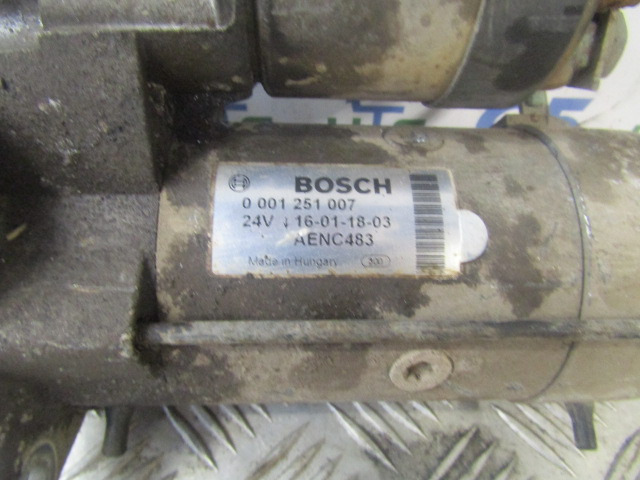 DAF LF 220 STARTER MOTOR BOSCH P/NO 0-001 251 007 - Электрическая система для Грузовиков: фото 2 DAF LF 220 STARTER MOTOR BOSCH P/NO 0-001 251 007 - Электрическая система для Грузовиков: фото 2
