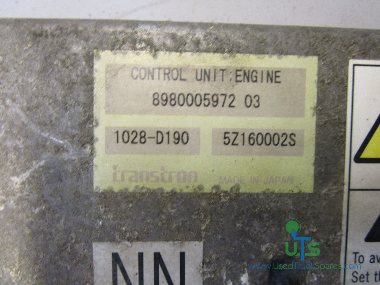 ISUZU NQR 4HK1 ENGINE ECU P/NO 8980005972 03 - Блок управления для Грузовиков: фото 2 ISUZU NQR 4HK1 ENGINE ECU P/NO 8980005972 03 - Блок управления для Грузовиков: фото 2