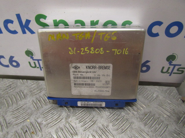 MAN TGA EBS ECU P/NO 81.25808.7016 - Блок управления для Грузовиков: фото 1 MAN TGA EBS ECU P/NO 81.25808.7016 - Блок управления для Грузовиков: фото 1