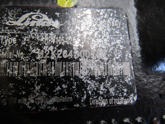 SCHMIDT SWINGO GEARBOX TYPE LINDE BPV105-02 / SERIAL NO H2X64S00740 - Коробка передач для Грузовиков: фото 2 SCHMIDT SWINGO GEARBOX TYPE LINDE BPV105-02 / SERIAL NO H2X64S00740 - Коробка передач для Грузовиков: фото 2