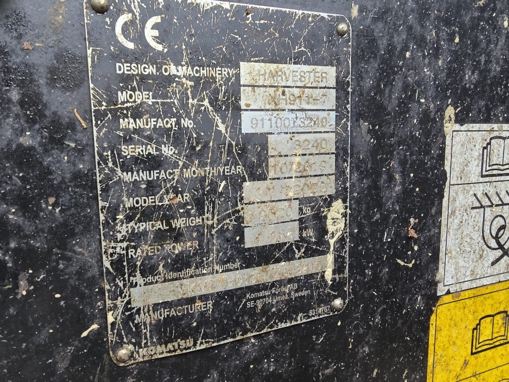 Komatsu 911.7 - Харвестер: фото 5 Komatsu 911.7 - Харвестер: фото 5