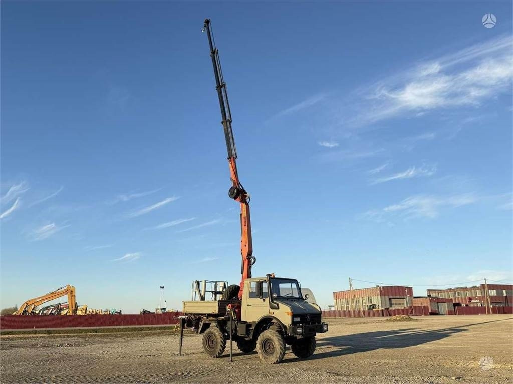 Mercedes-Benz Unimog Palfinger PK 12000 18 m 6.8 t Radio - Автоманипулятор: фото 4 Mercedes-Benz Unimog Palfinger PK 12000 18 m 6.8 t Radio - Автоманипулятор: фото 4