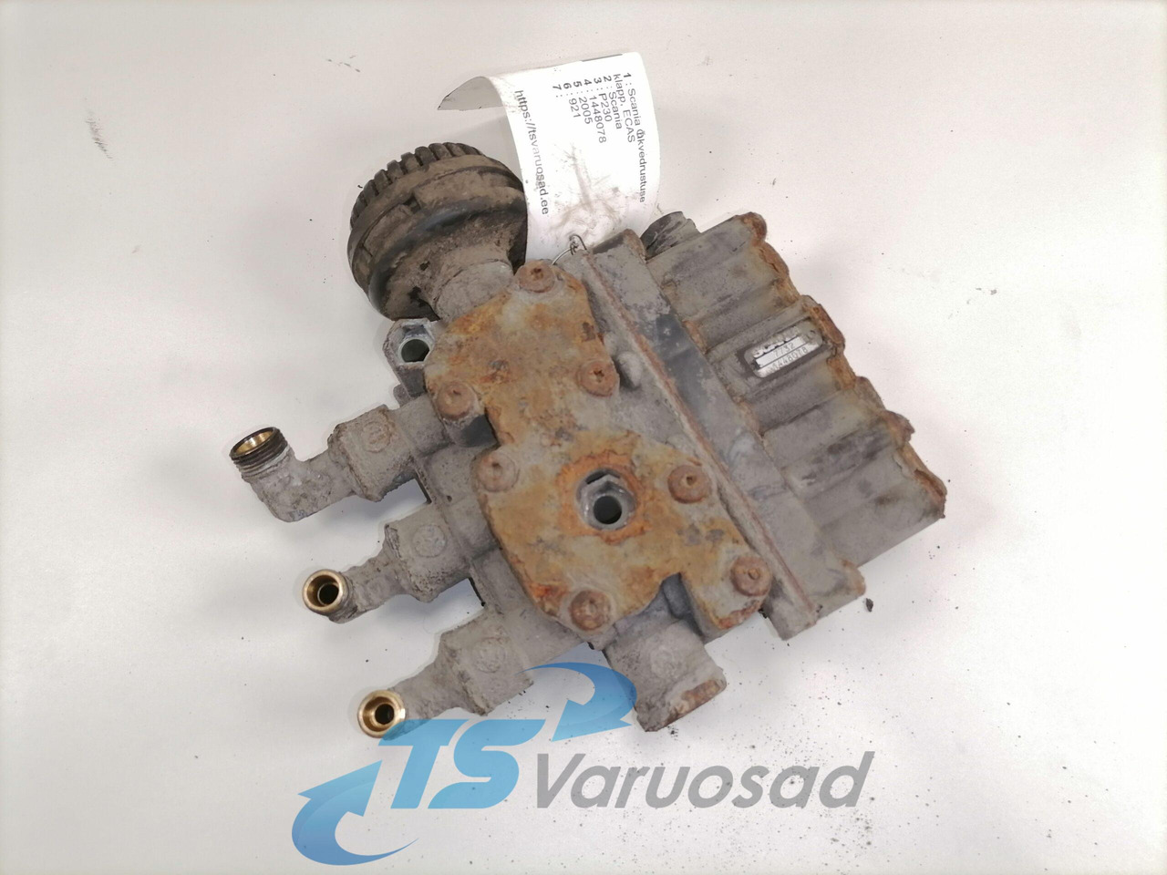 Scania Air suspension control valve, ECAS 1448078 - Тормозной клапан для Грузовиков: фото 3 Scania Air suspension control valve, ECAS 1448078 - Тормозной клапан для Грузовиков: фото 3
