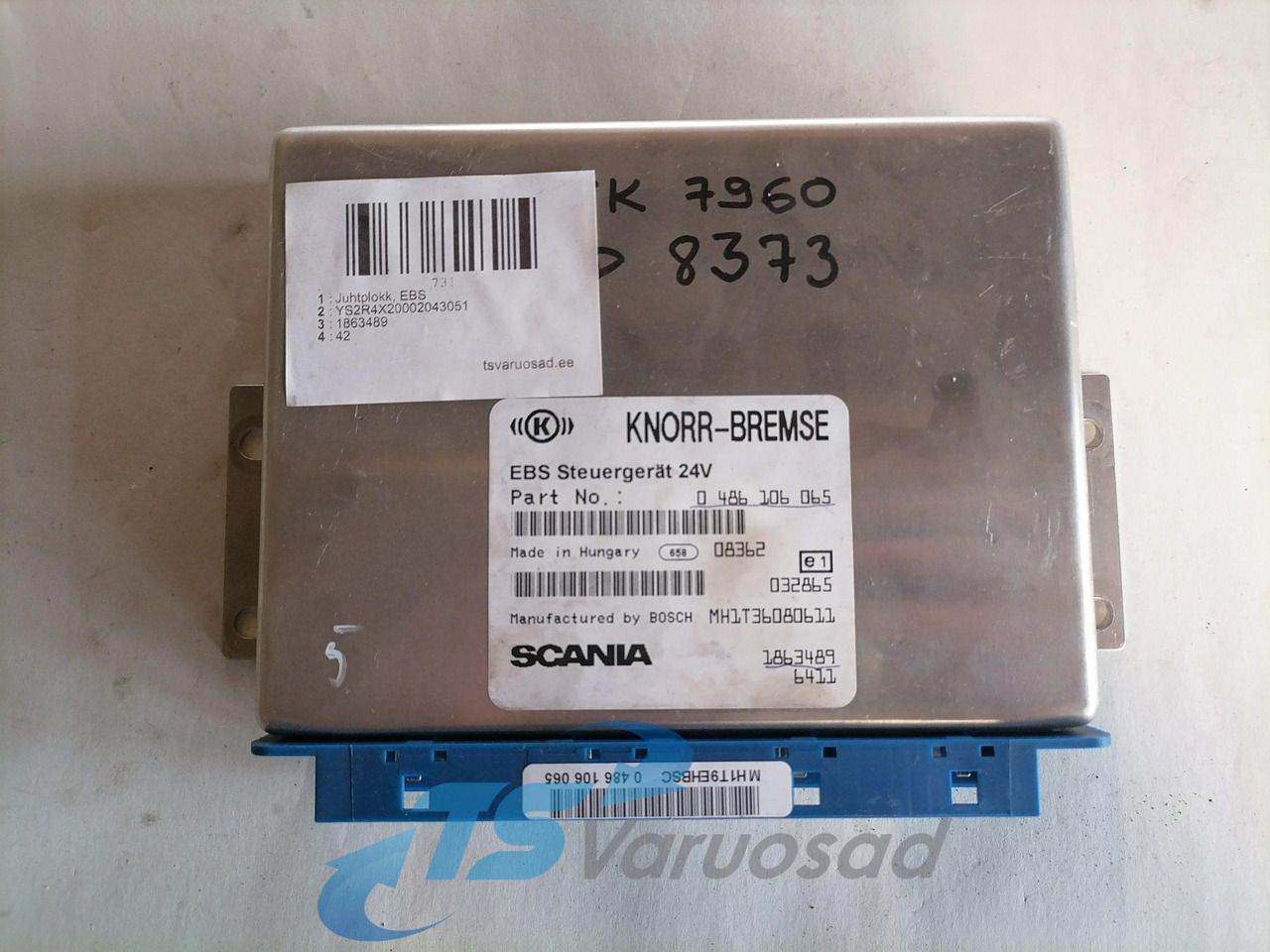 Scania Ecu, EBS 1863489 - Блок управления для Грузовиков: фото 2 Scania Ecu, EBS 1863489 - Блок управления для Грузовиков: фото 2